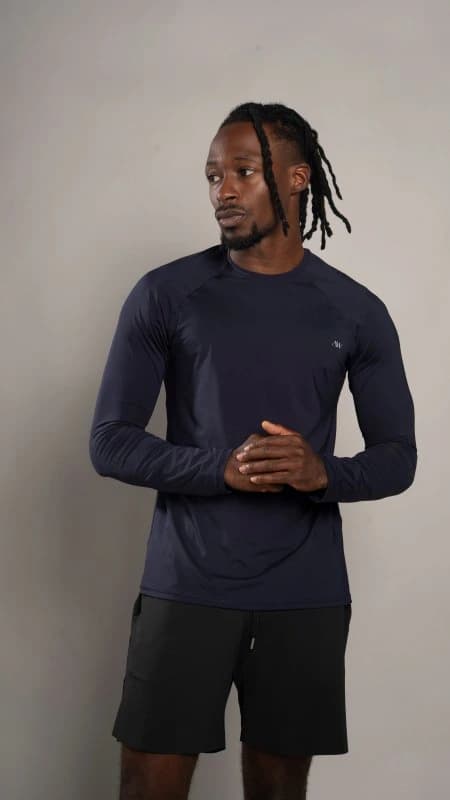 Long sleeve Men Navy - imagen 1