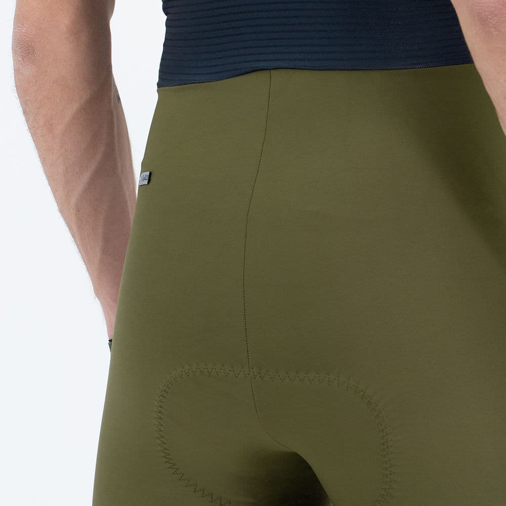 PANTALONETA CICLISMO TOSCANA 2.0 OLIVA PARA HOMBRE - imagen 3