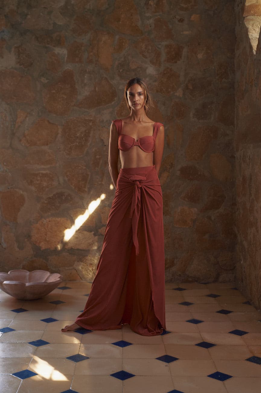 Sabina Jersey Top / Terra - imagen 2
