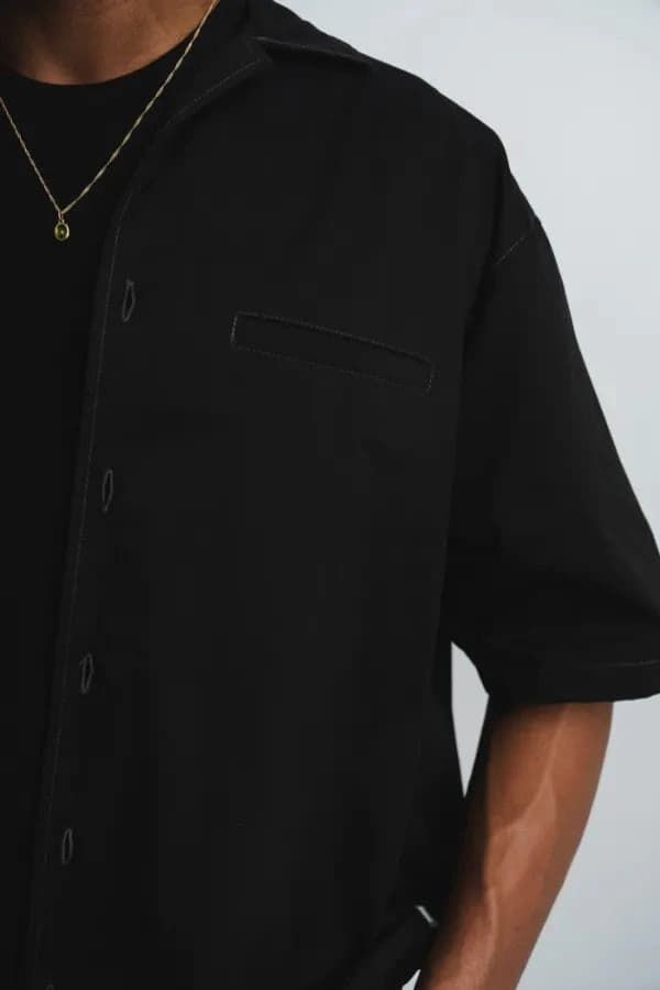 CAMISA EN DRILL DISRUPTIVE - imagen 2