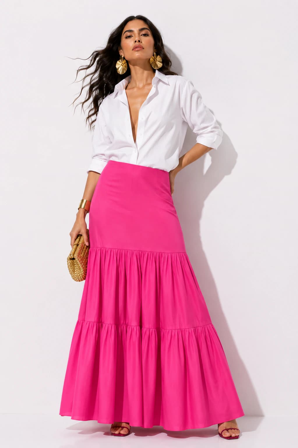 Falda Sashico Fucsia - imagen 4