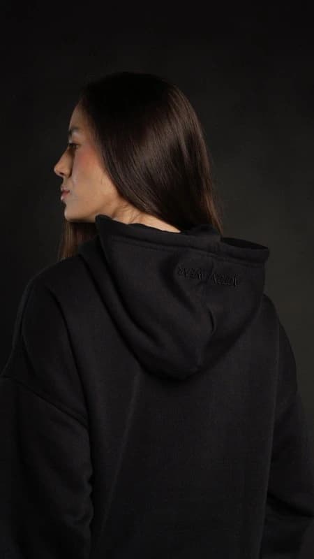 Hoodie Classic Women Negro - imagen 4