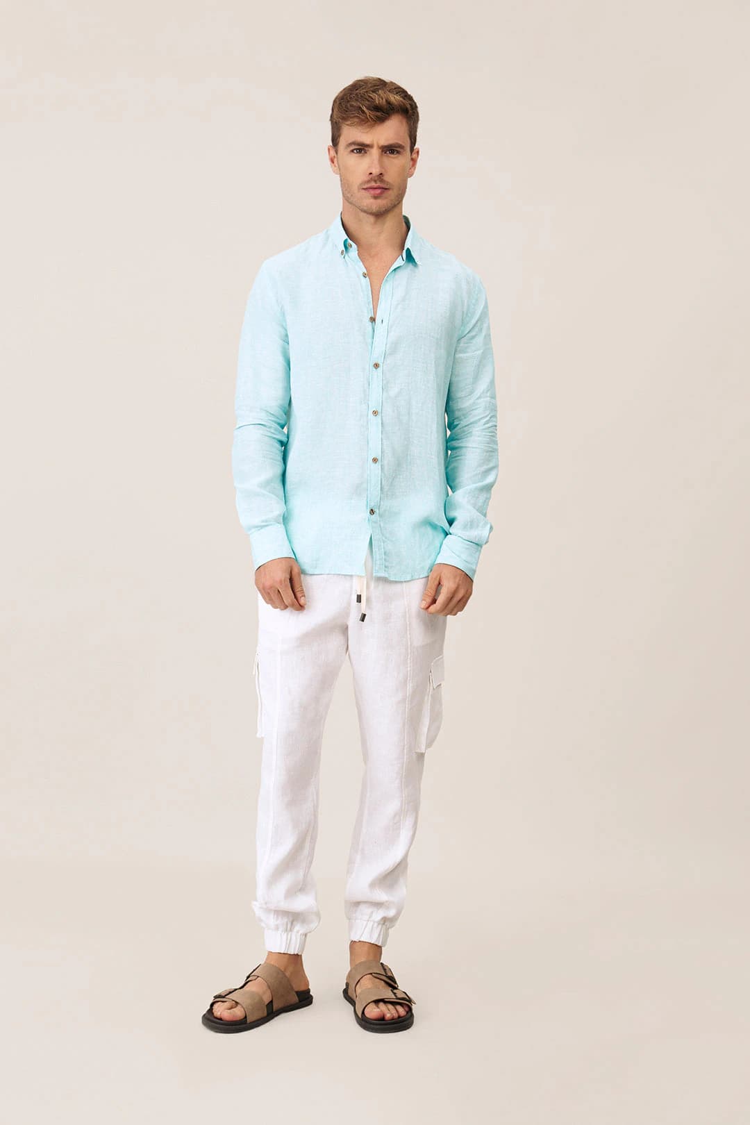 Linen Shirt Basicos Renovados Ondademar Men