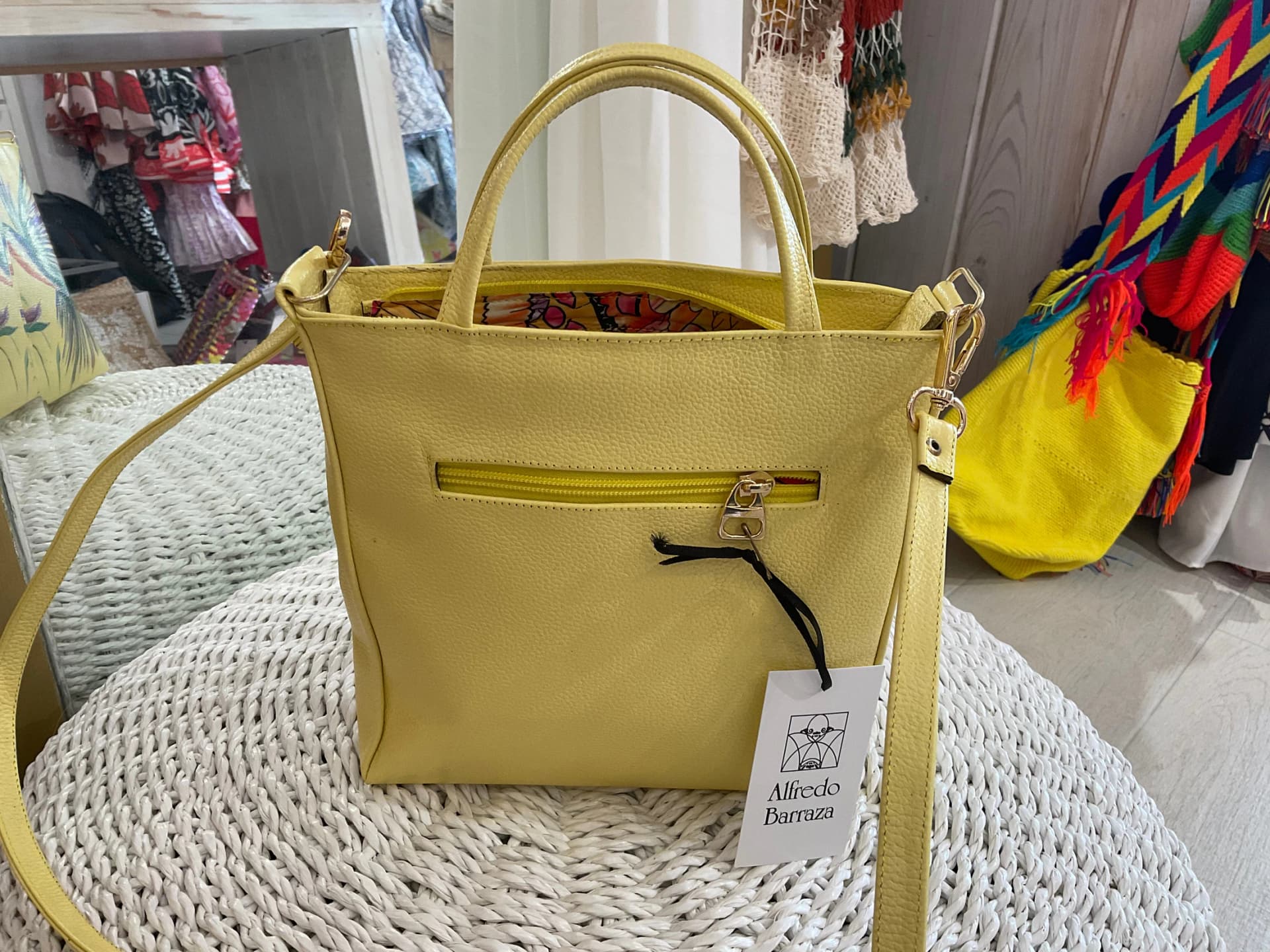 Liliana Silva Hummingbird Purse - Yellow - imagen 2