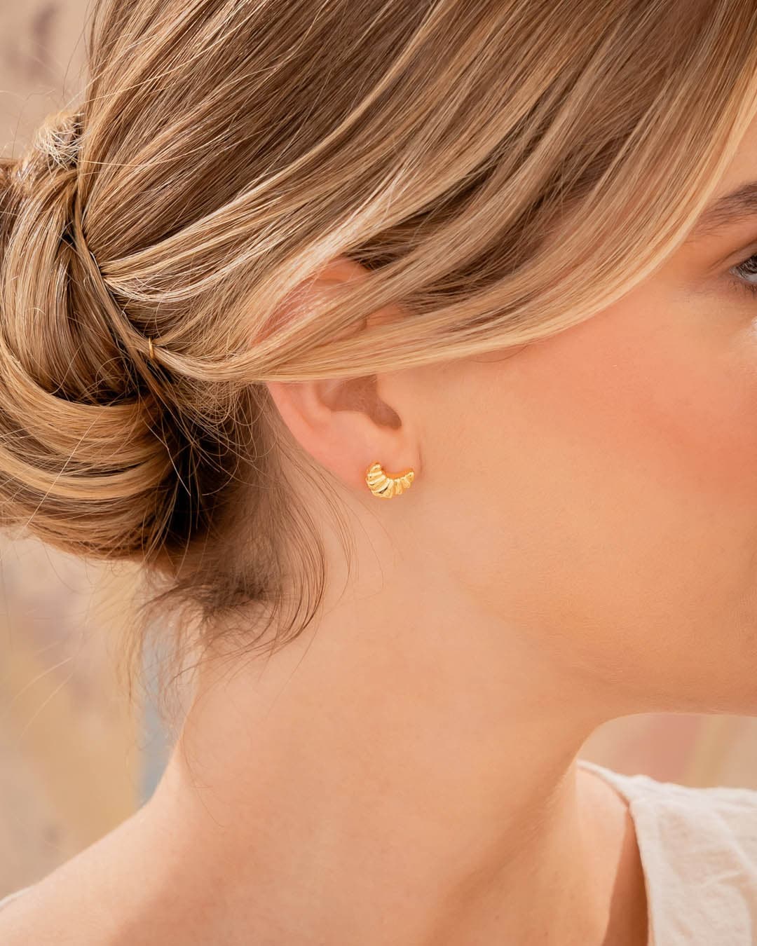 Aretes Croissant - imagen 1