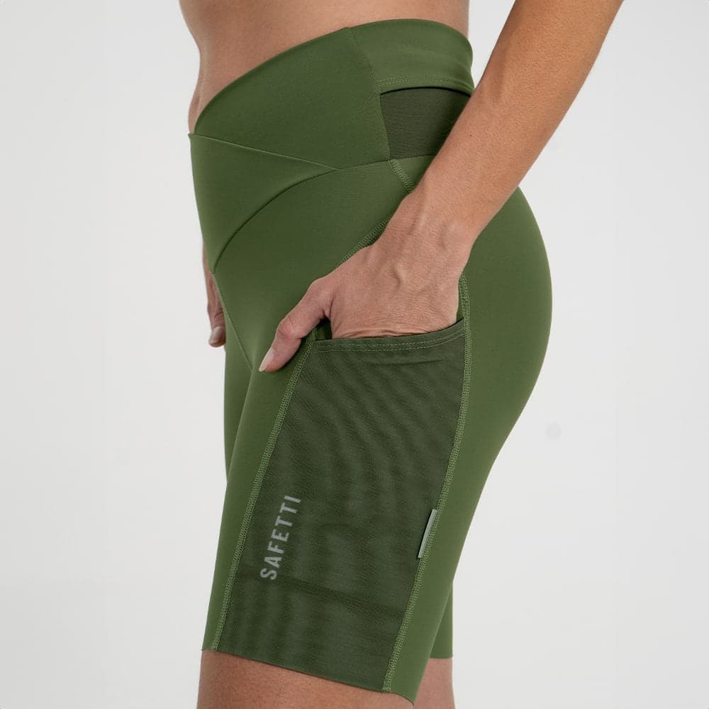 SHORT RUNNING TITÁN 2.0 OLIVA PARA MUJER - imagen 4