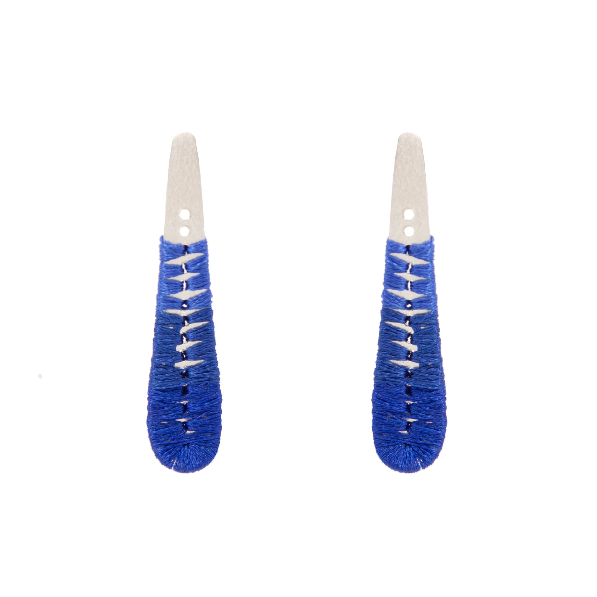 Aretes Plumas Midi - Tejido - imagen 1