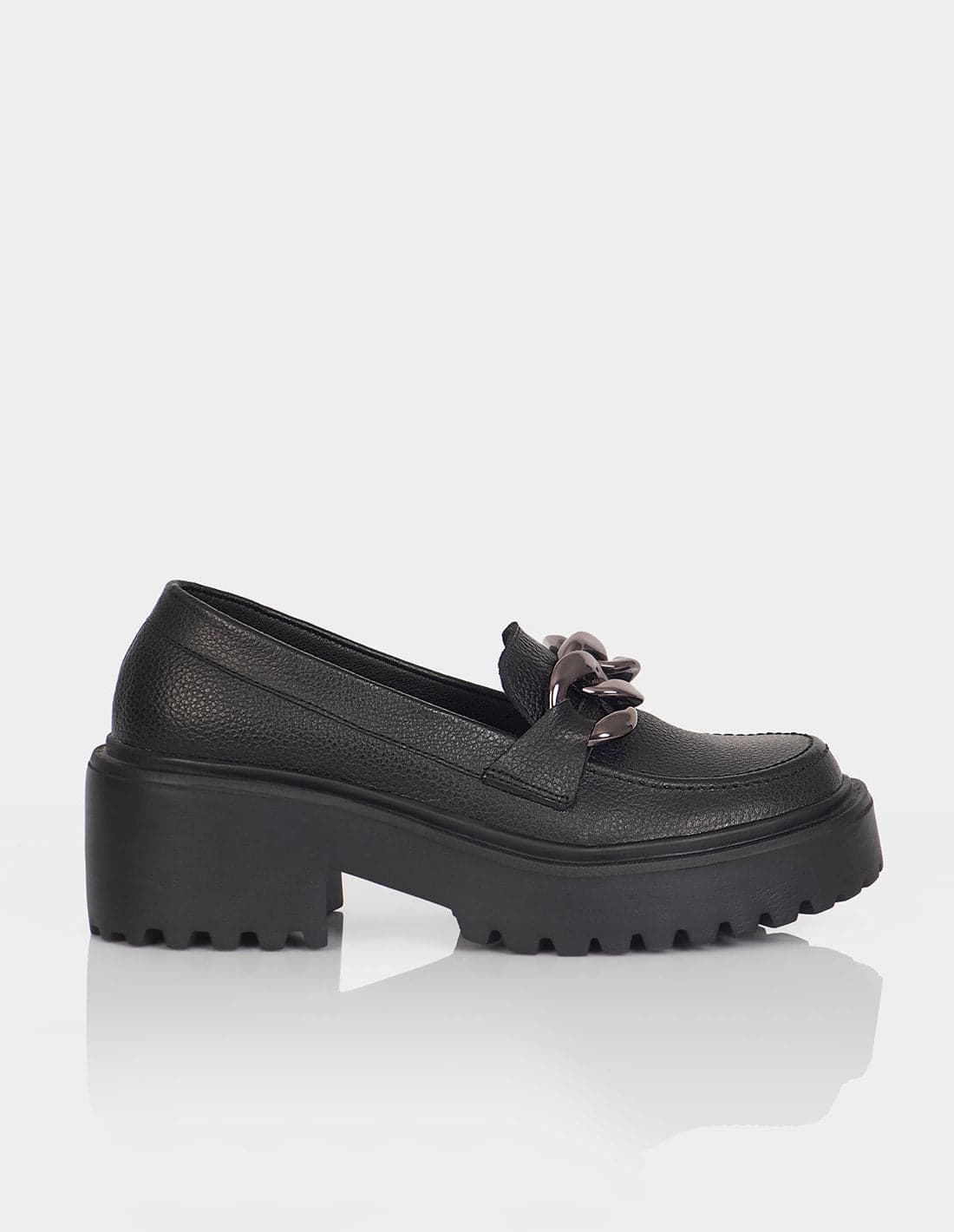 Mocasin Cloe Napa Negro - imagen 1