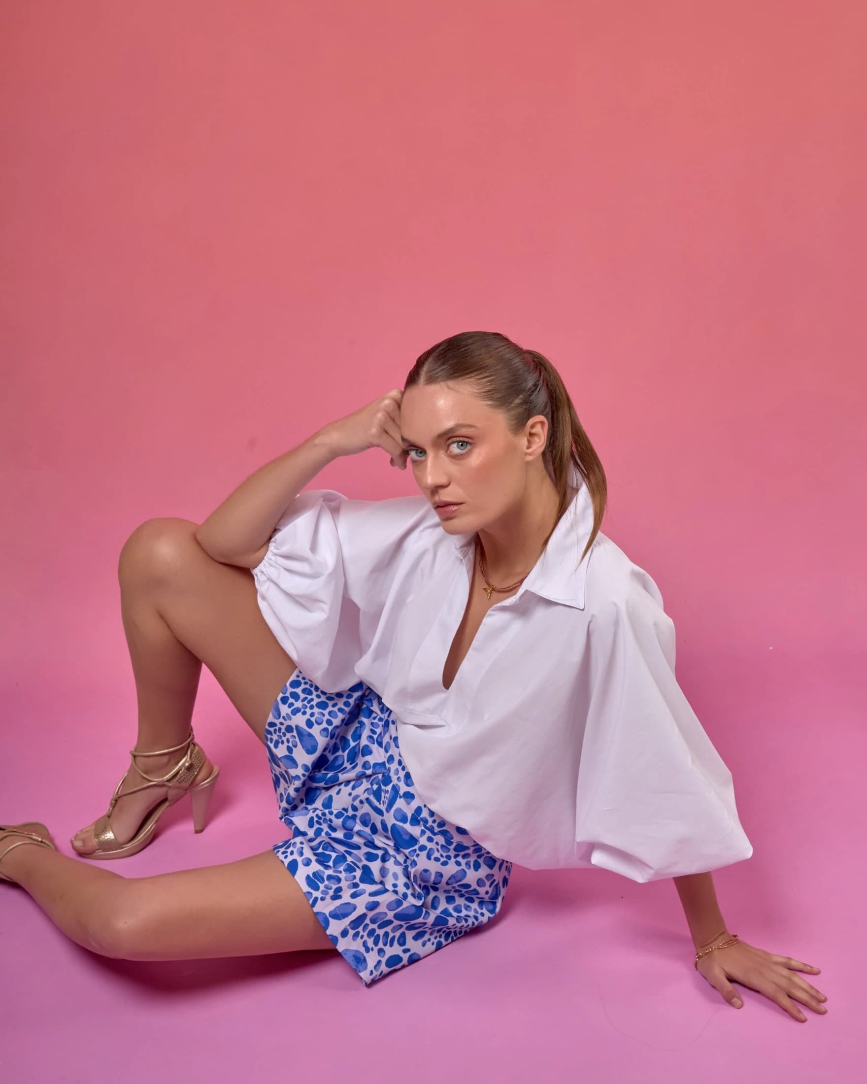 Short Kiuti Manchitas Azul - imagen 3