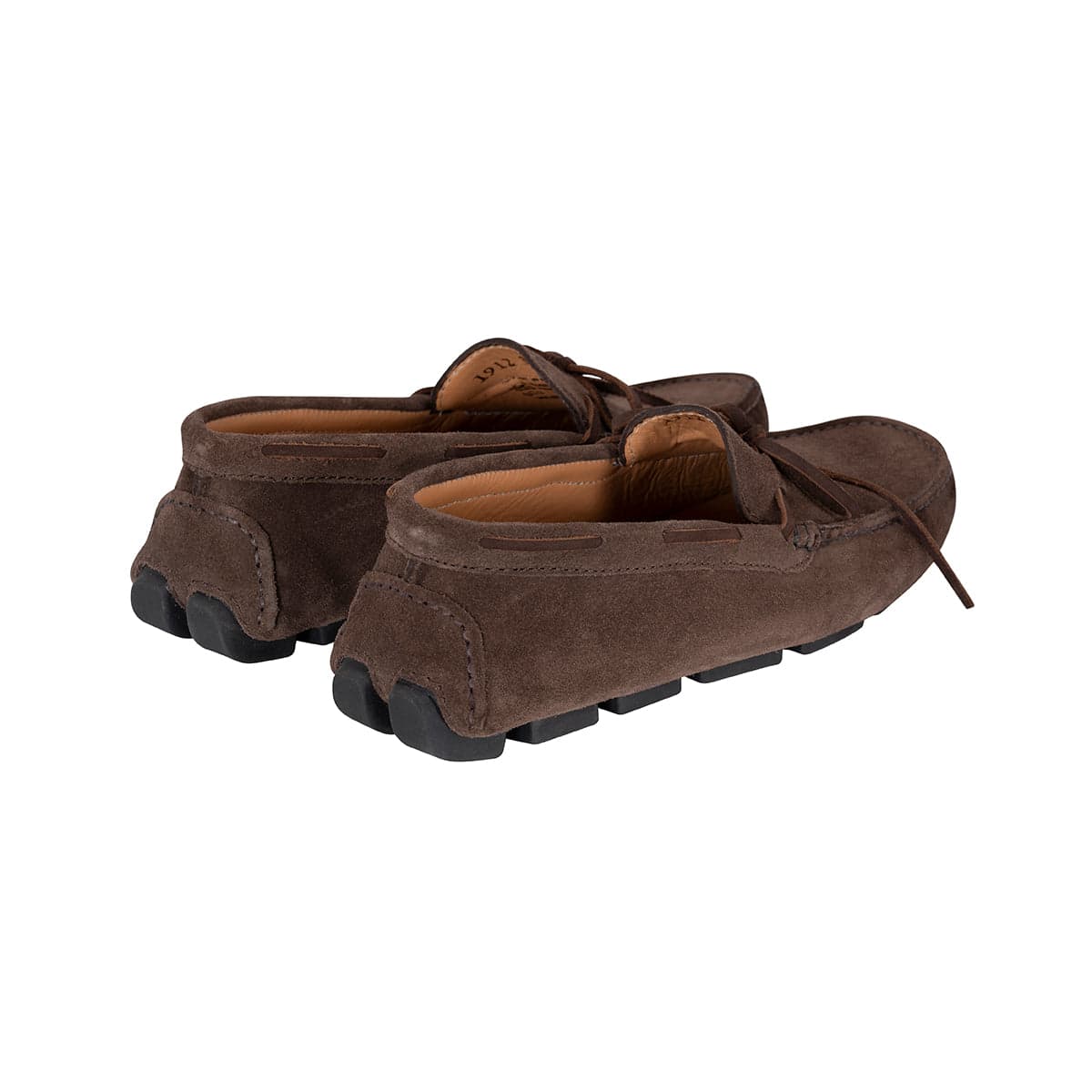 Mocasines Hombre Amarrar Carnaza Café - imagen 2