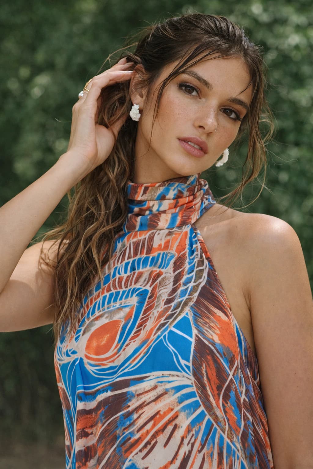 Vestido Apolinary Almejas Estampado - imagen 2