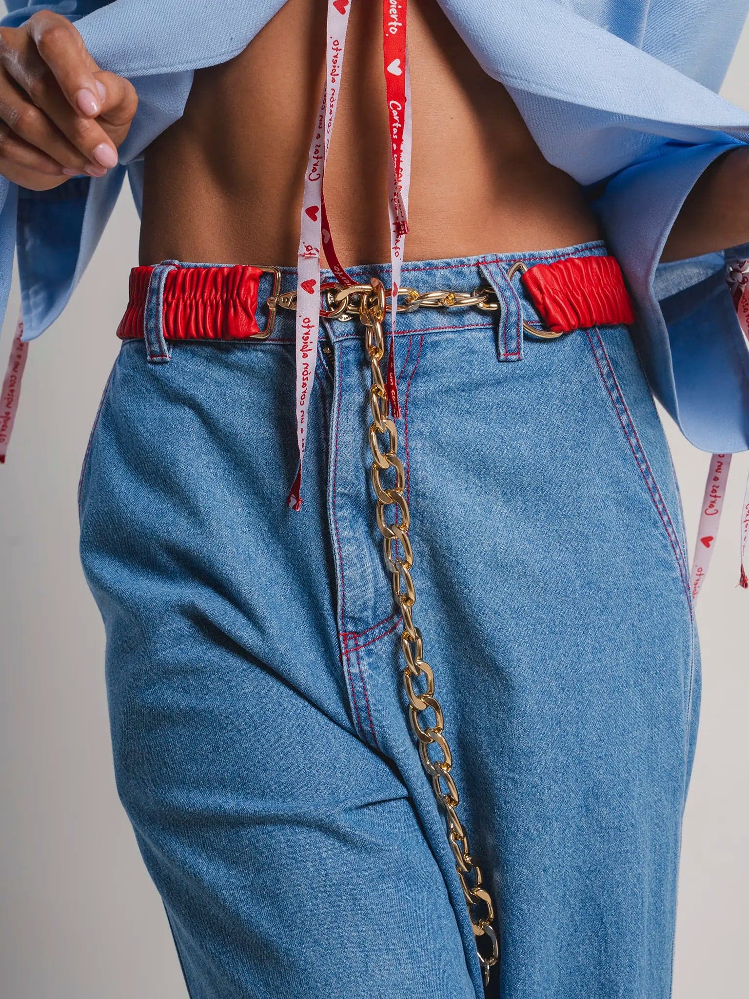 Pant Denim Moño - imagen 3