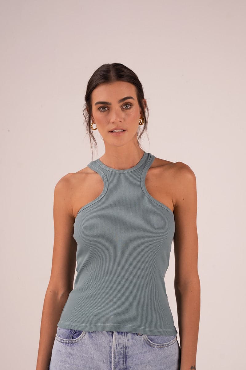 FRESH TANK TOP - SOFT GREEN