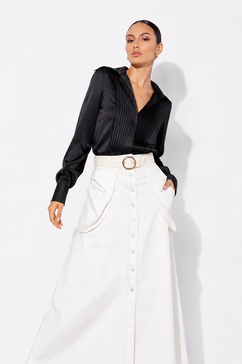 Blusa Barbora Negro - imagen 3