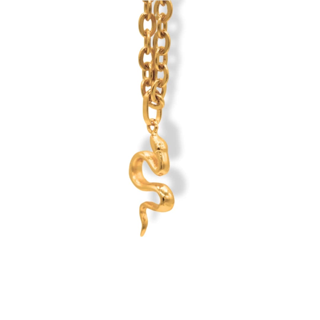 Cadena con serpiente grande - imagen 2