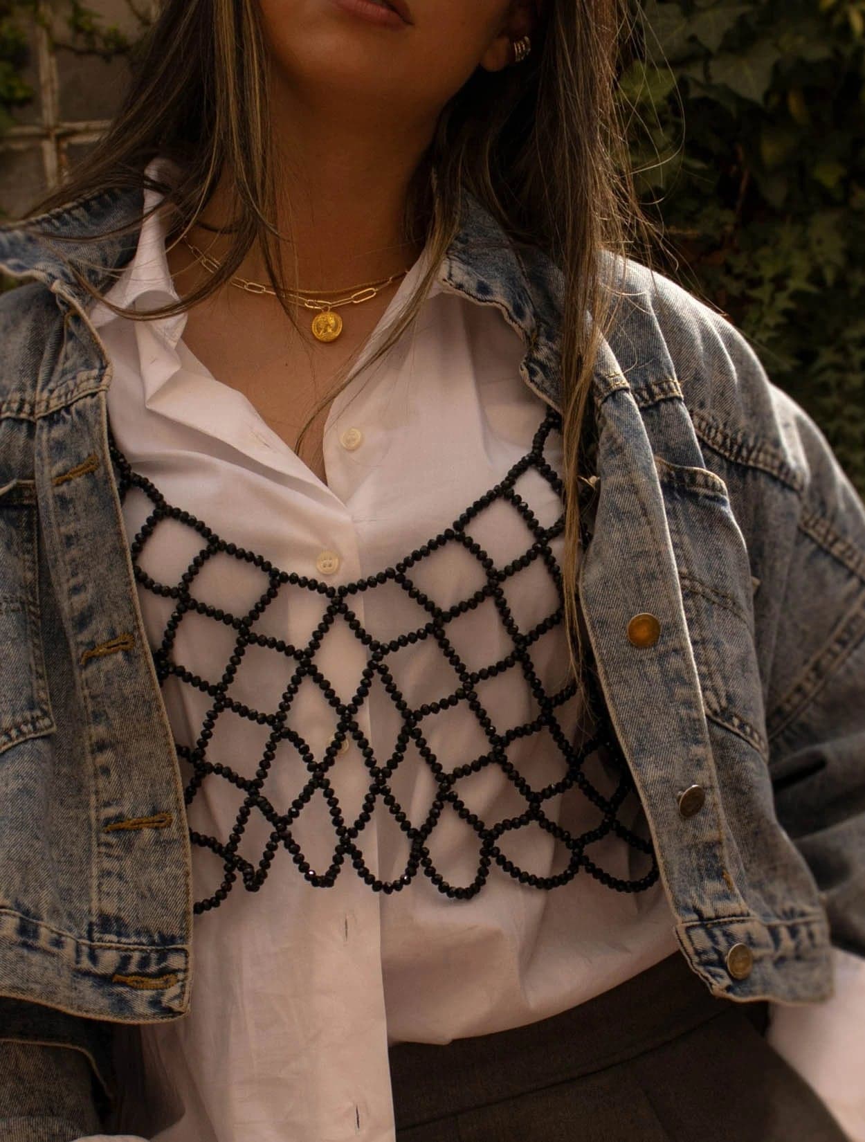 TOP DIAMANTE NEGRO - imagen 2