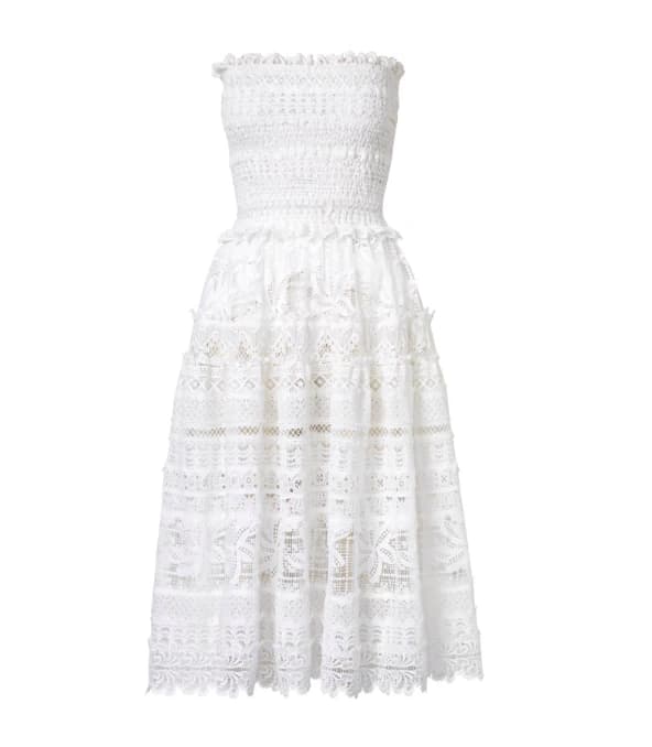 VALLARTA MIDI DRESS WHITE - imagen 3