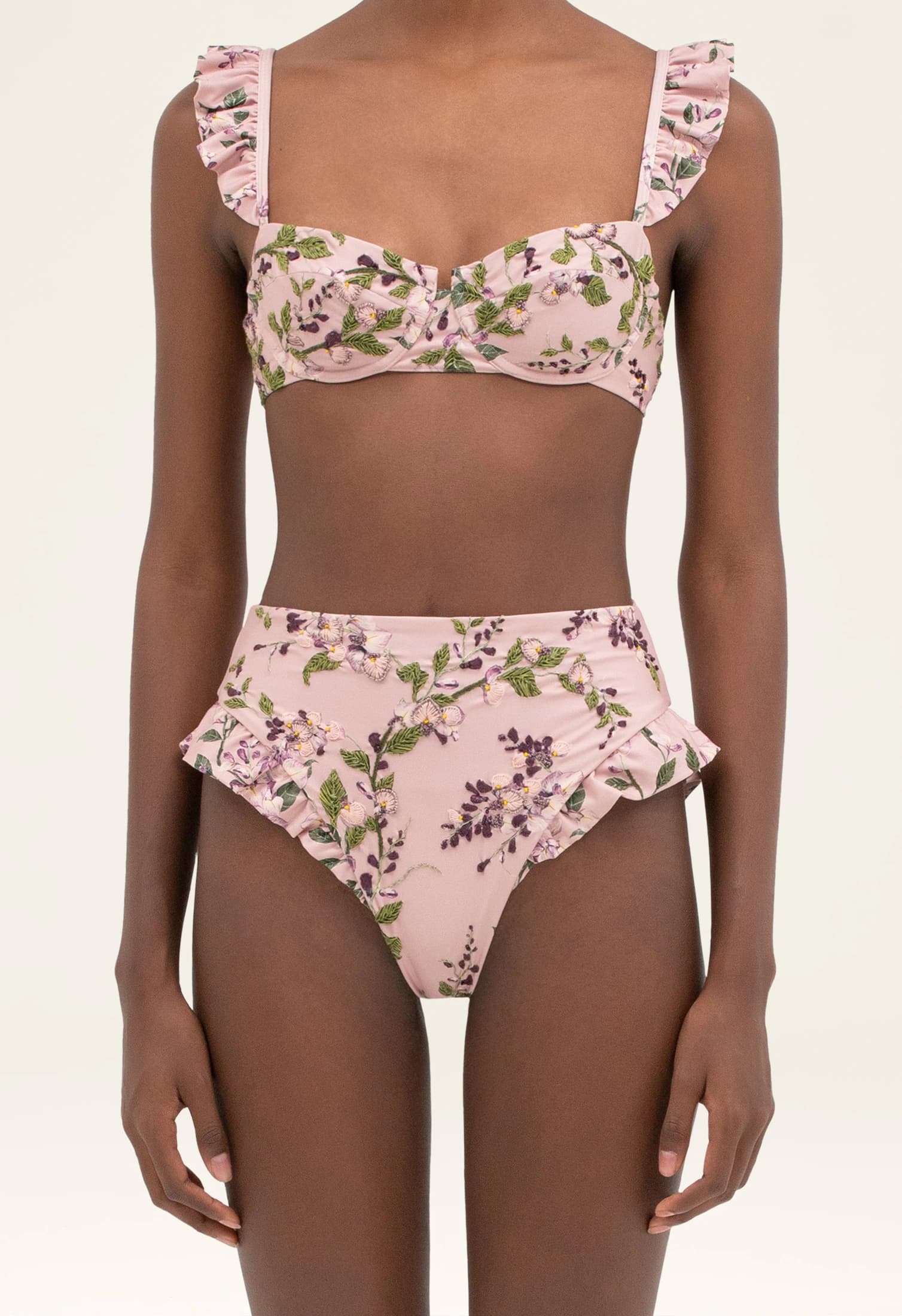 Jengibre Wisteria Bikini Bottom - imagen 5