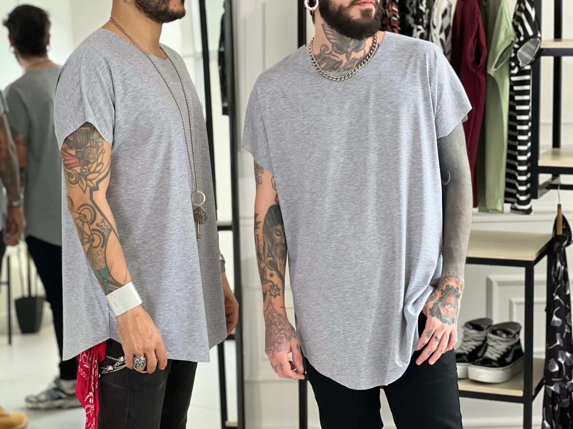 Camiseta ov gris claro - imagen 3
