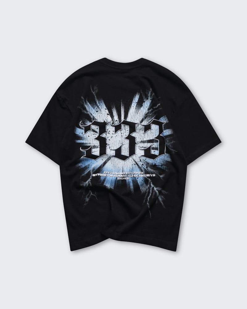 Camiseta Negra Oversize Panther - imagen 6