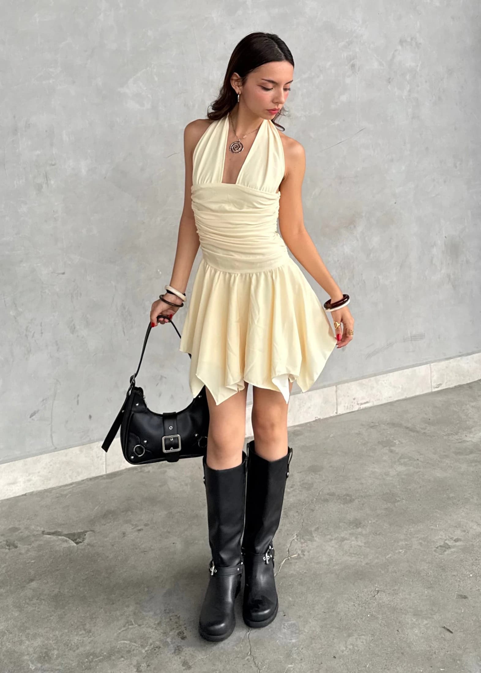 OPULENT DRESS VAINILLA - imagen 1
