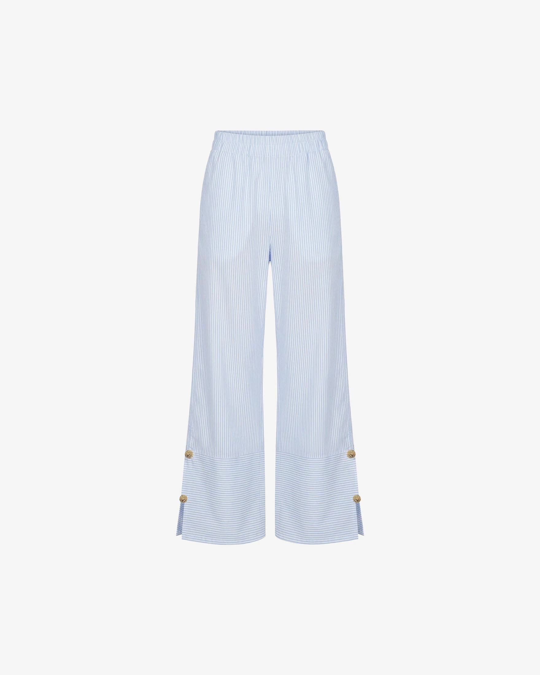 Relaxed Pant - Blue Pinstripe