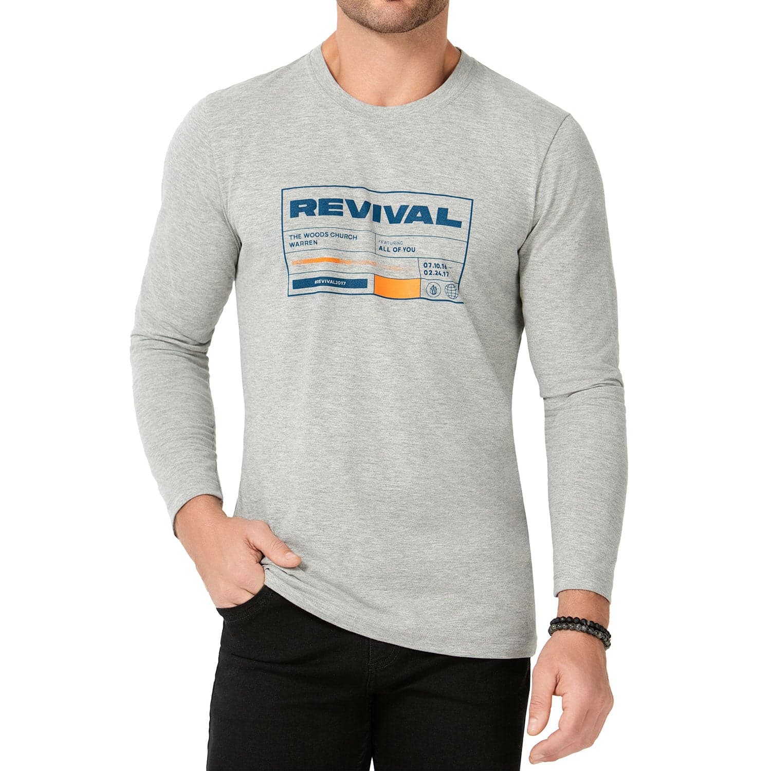 Camibuzo Fred Gris Croydon para Hombre