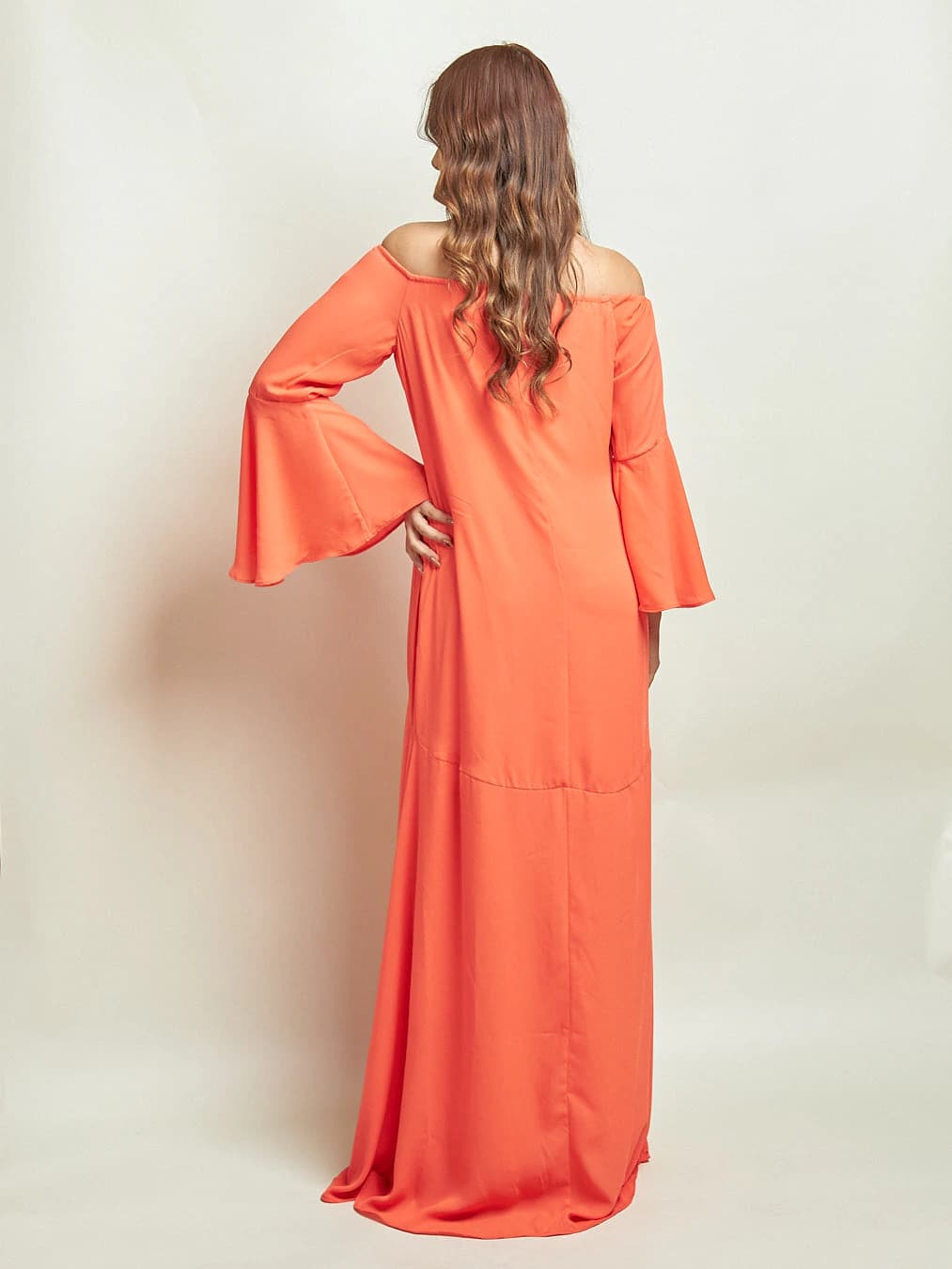 Vestido Sevilla Naranja - imagen 3