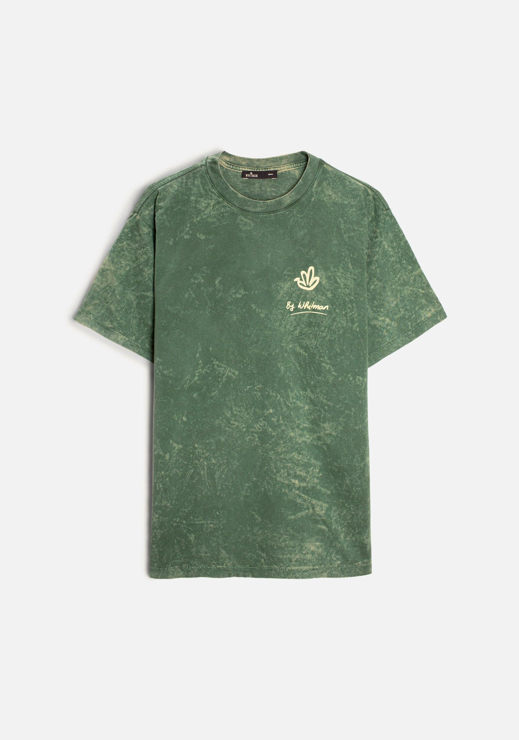 Camiseta H Clark Garment Dyed Verde - imagen 4