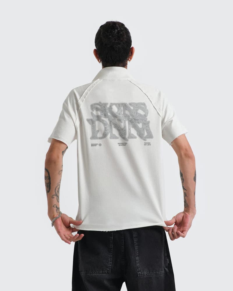Polo Blanco Oversize Dynasty - imagen 1