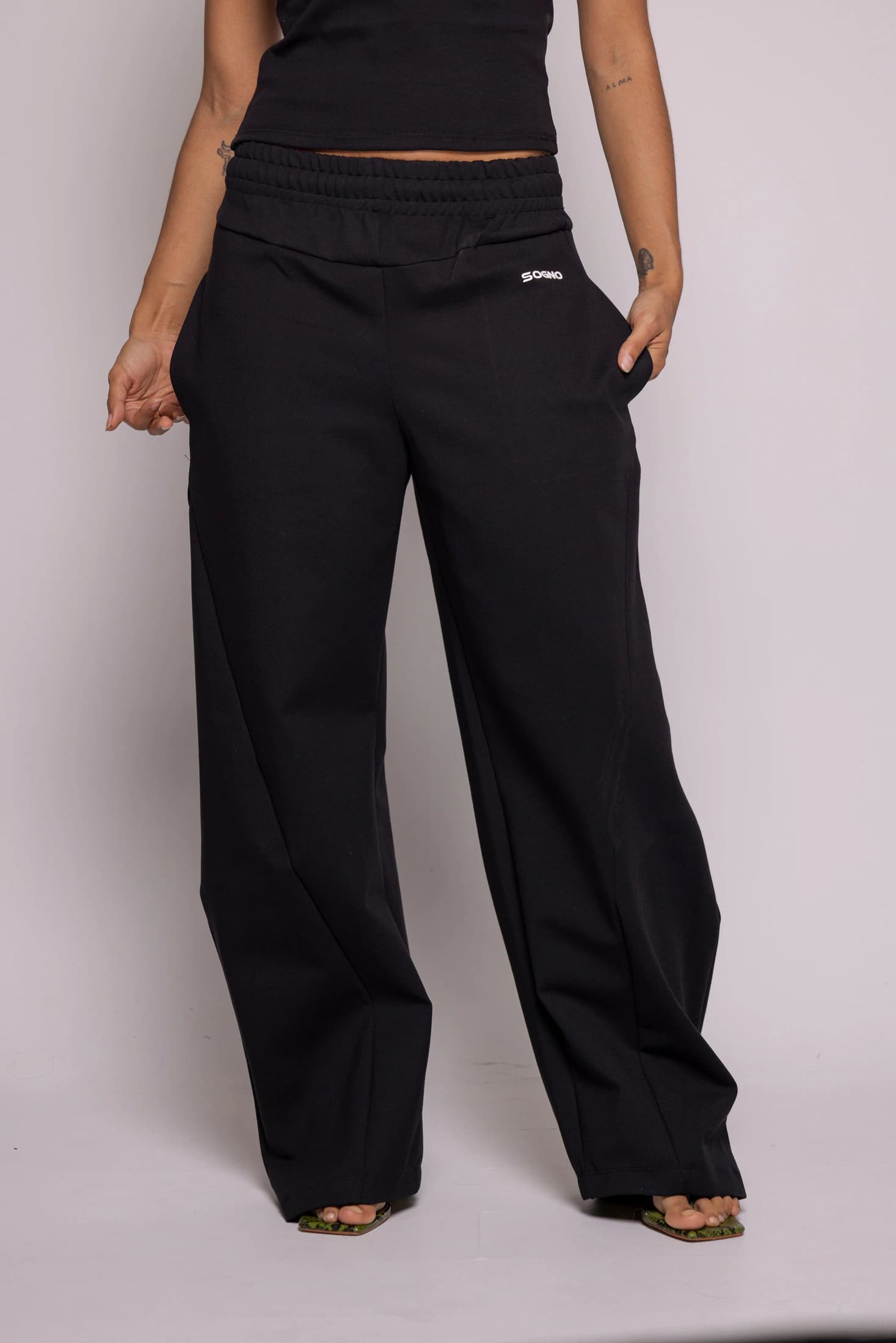 Sudadera Motion Baggy-Negro - imagen 1