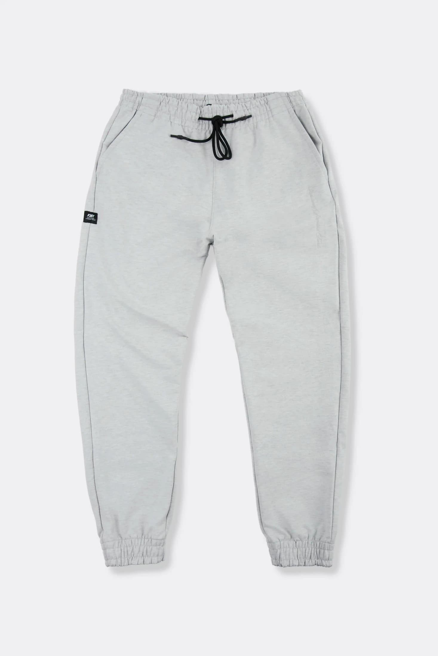 PANTALON JOGG COLOR GRIS JASPE CLARO