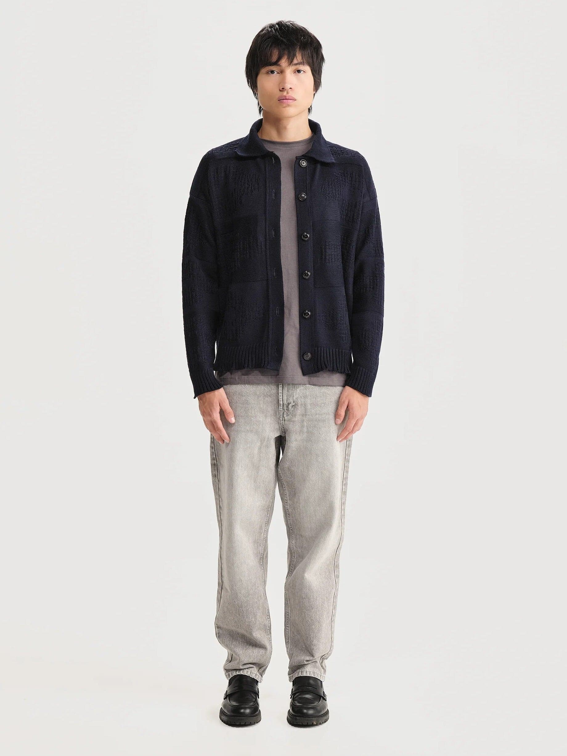 Cardigan Polo Picnic Azul - imagen 2