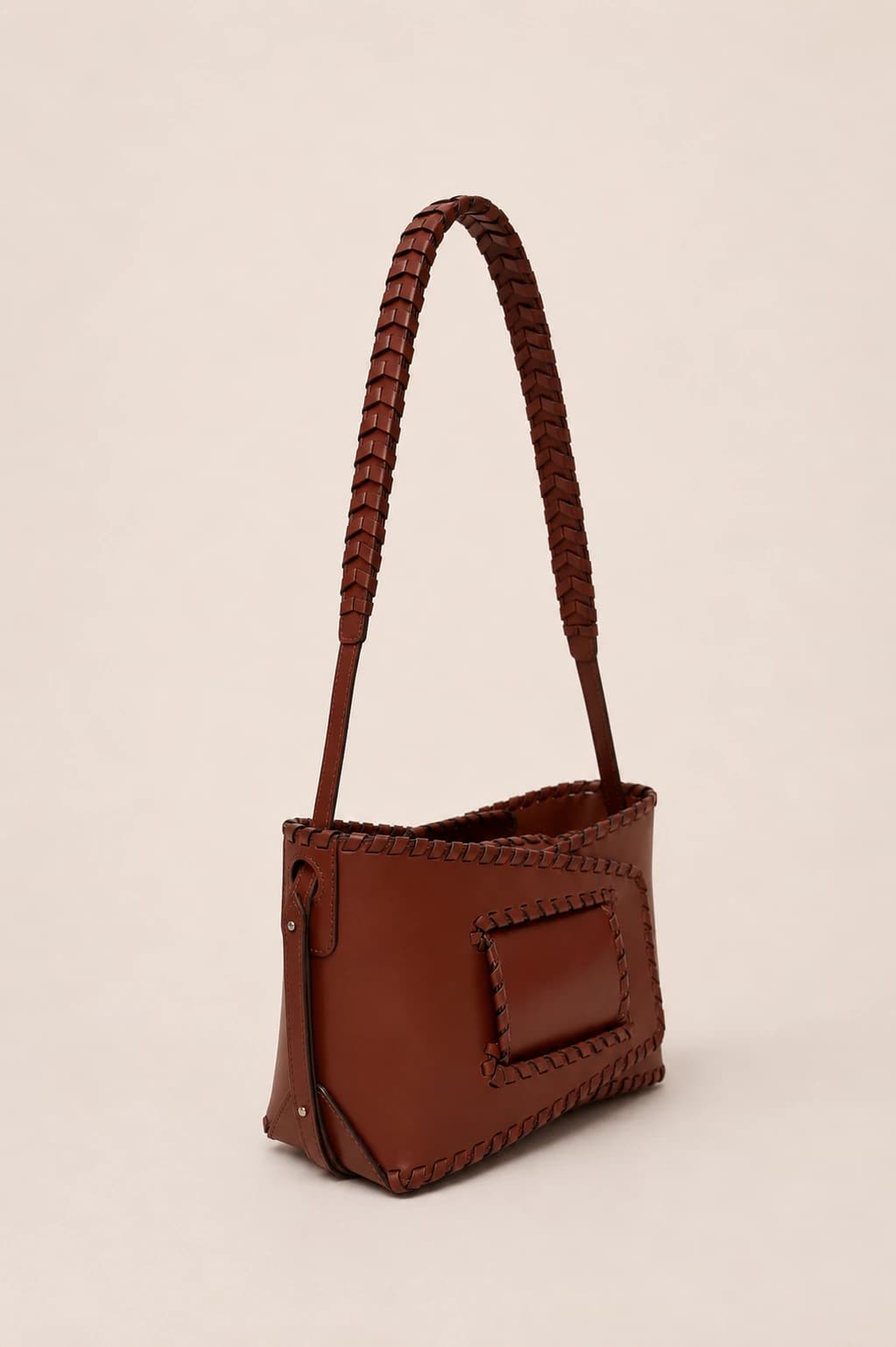 Omamori Bag, Braided - Brown - imagen 2