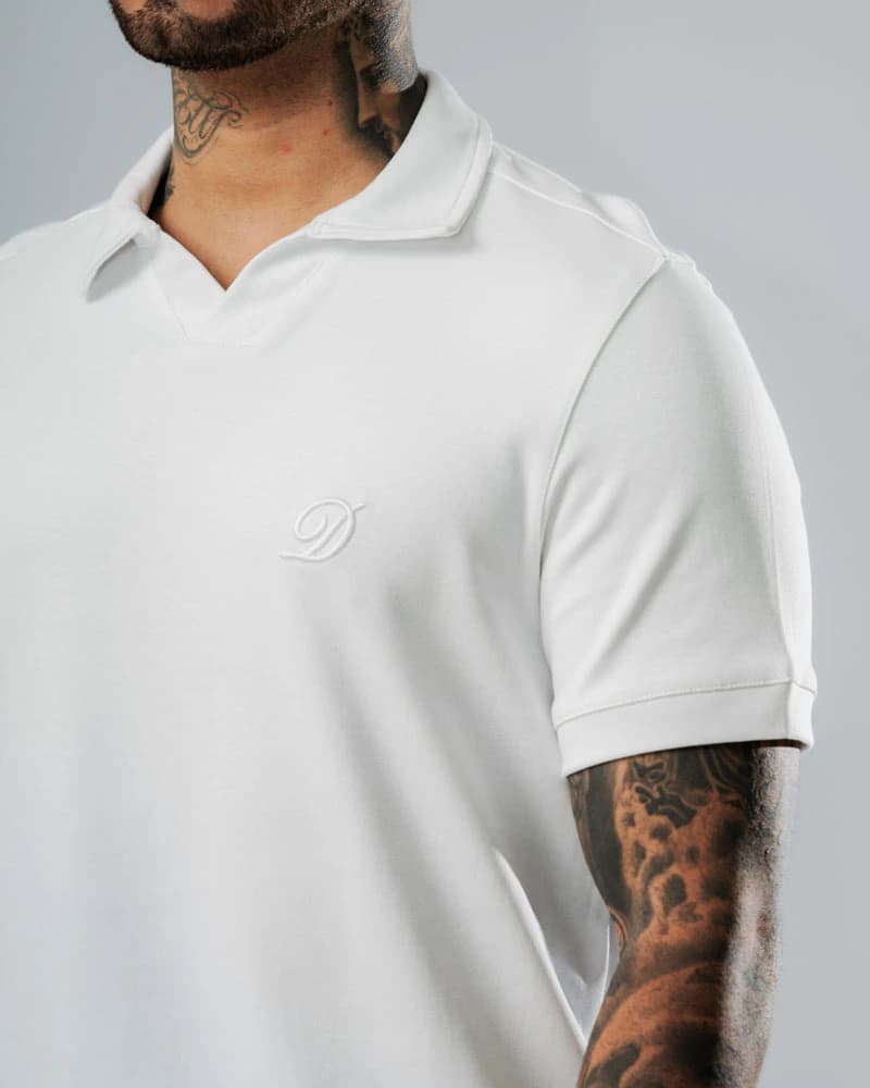 Polo Relaxed Fit Blanco - imagen 2