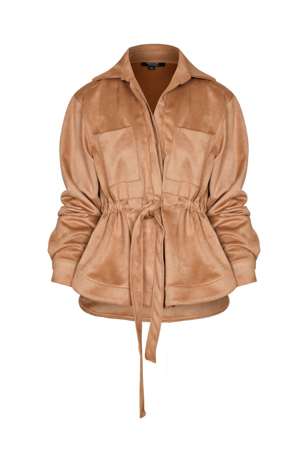 Chaqueta paris taupe suede - imagen 1