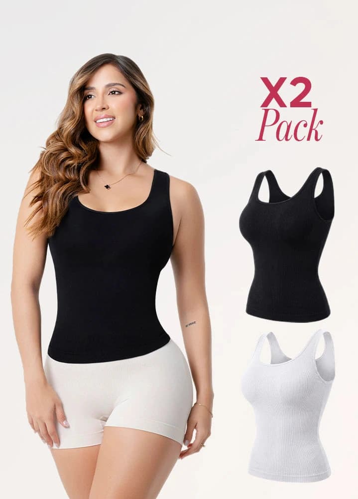 Camisilla de Control Pack x2: Moldeo y Control Abdominal | Salome 7004 - imagen 2