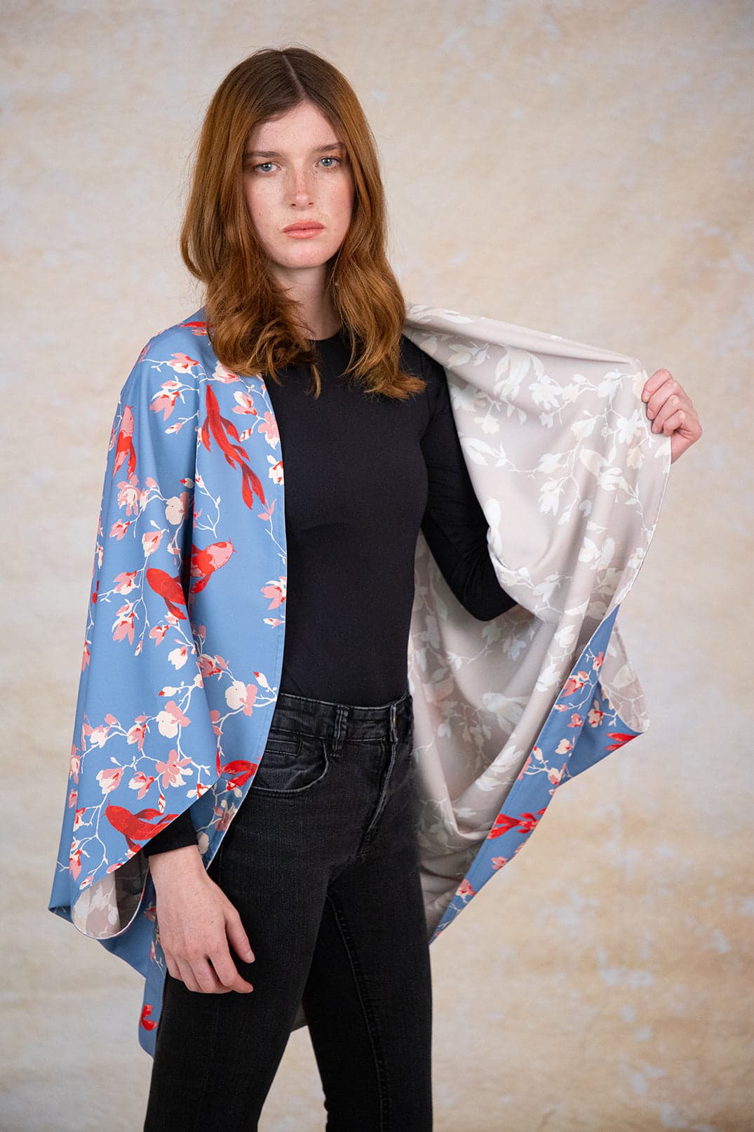 Kimono Nagoya Koi Naranja - imagen 2