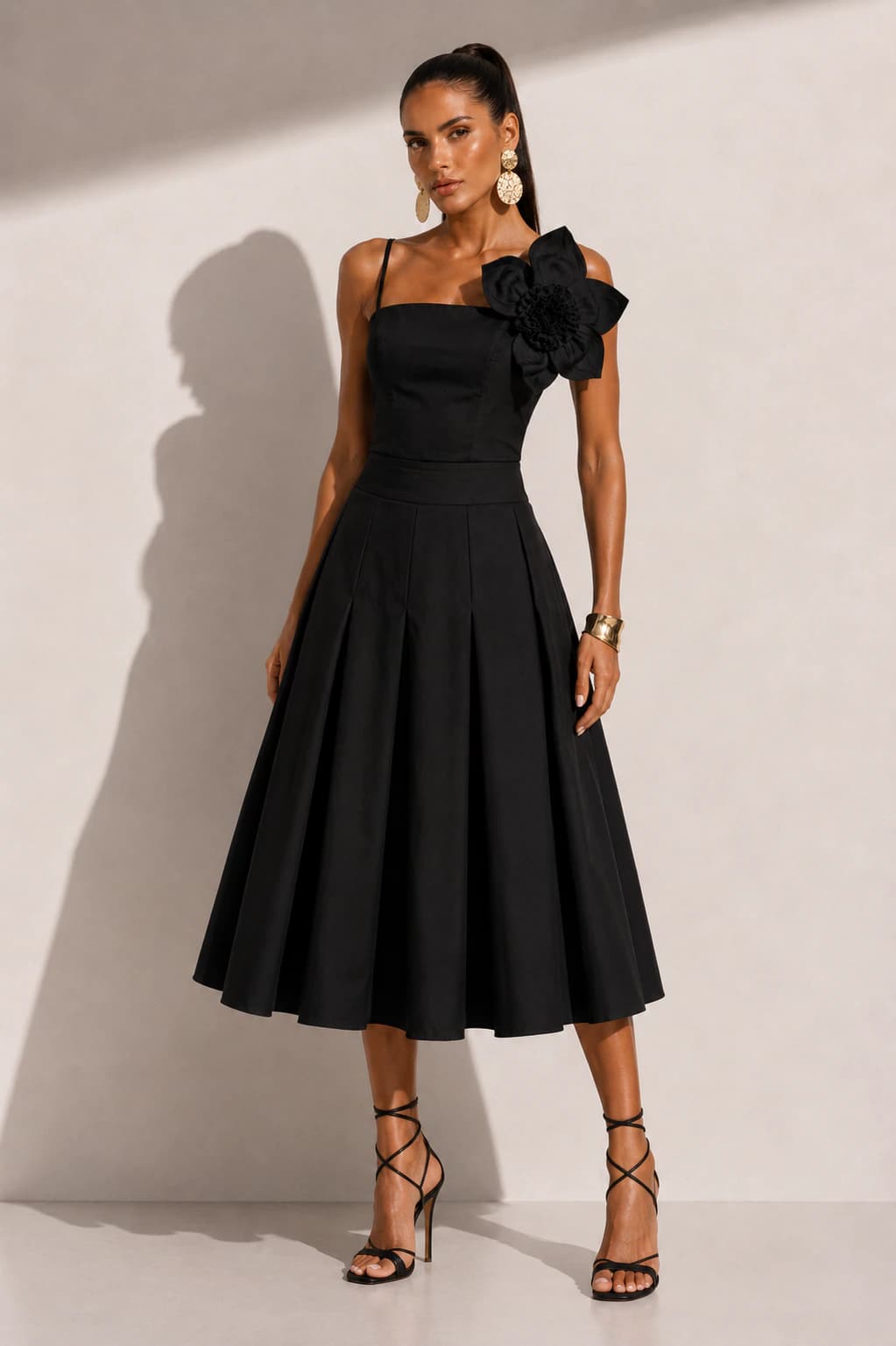 Falda Palmacera Negro - imagen 1