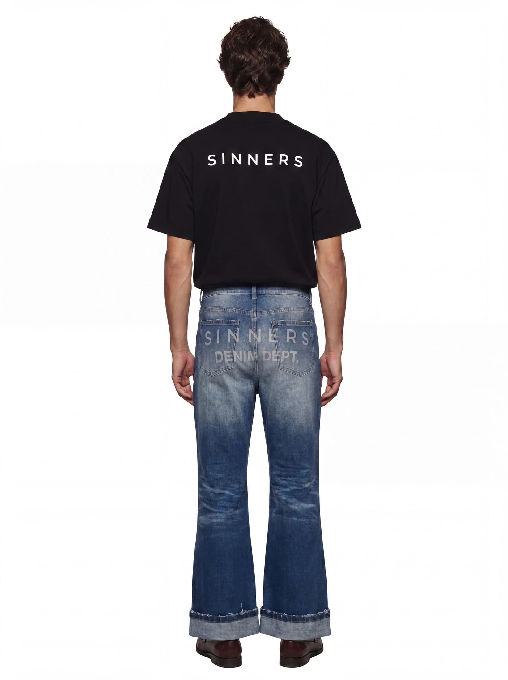 LOGO REGULAR BLACK T-SHIRT - imagen 5