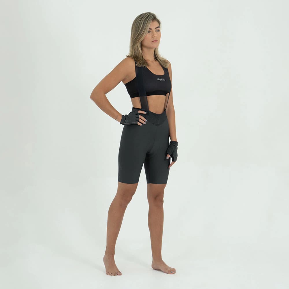 PANTALONETA CICLISMO TOSCANA 2.0 + GRIGIO PARA MUJER - imagen 1