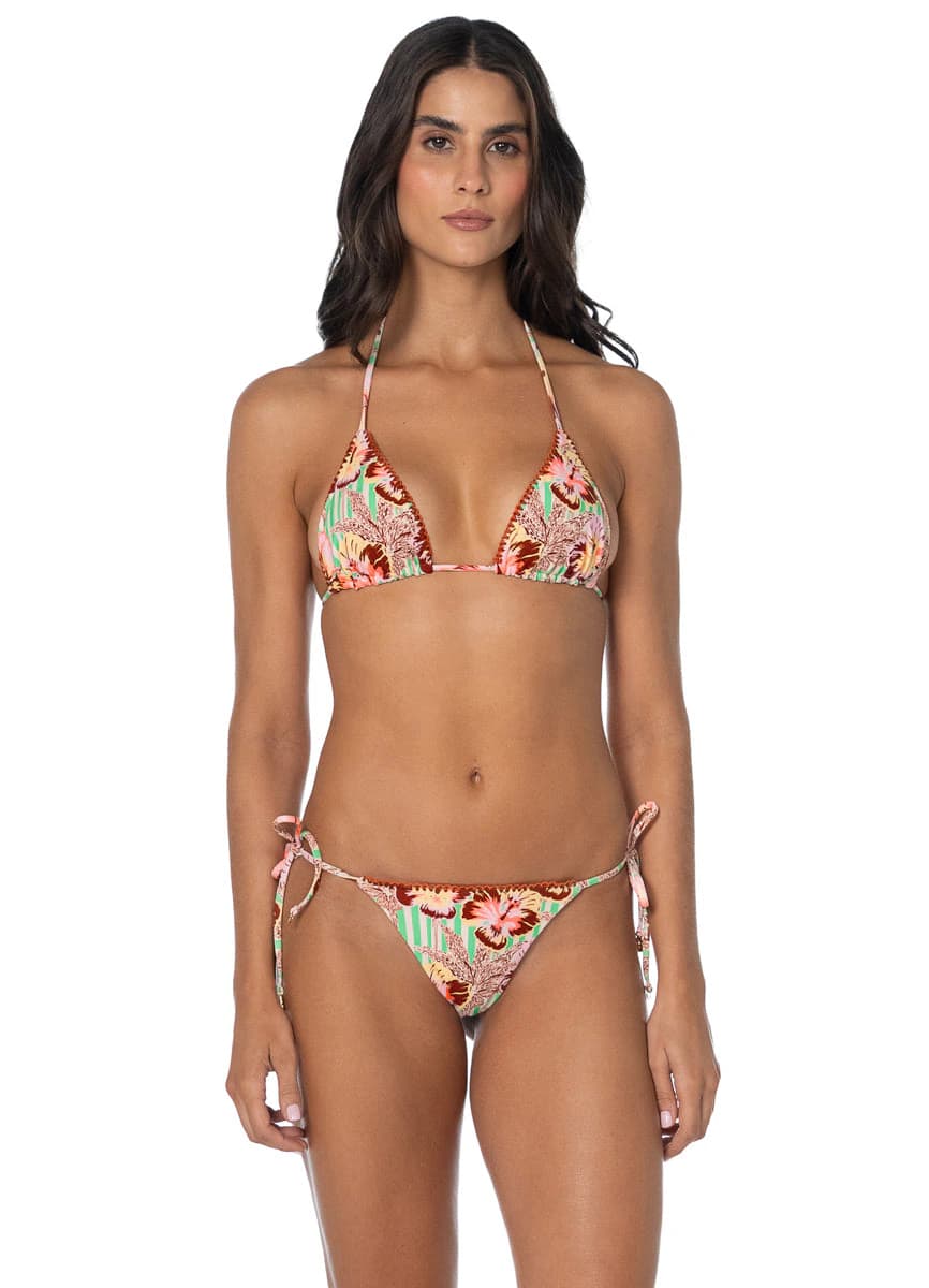 Maaji Tropical Haven Balmy Sliding Triangle Bikini Top - imagen 1