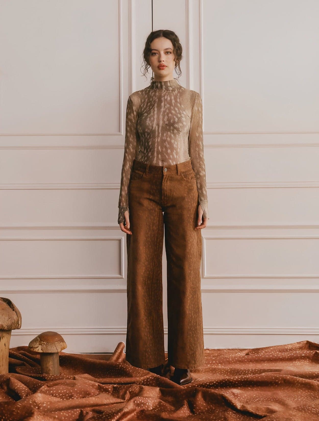TOP MESH BAMBI MATCHA - imagen 1