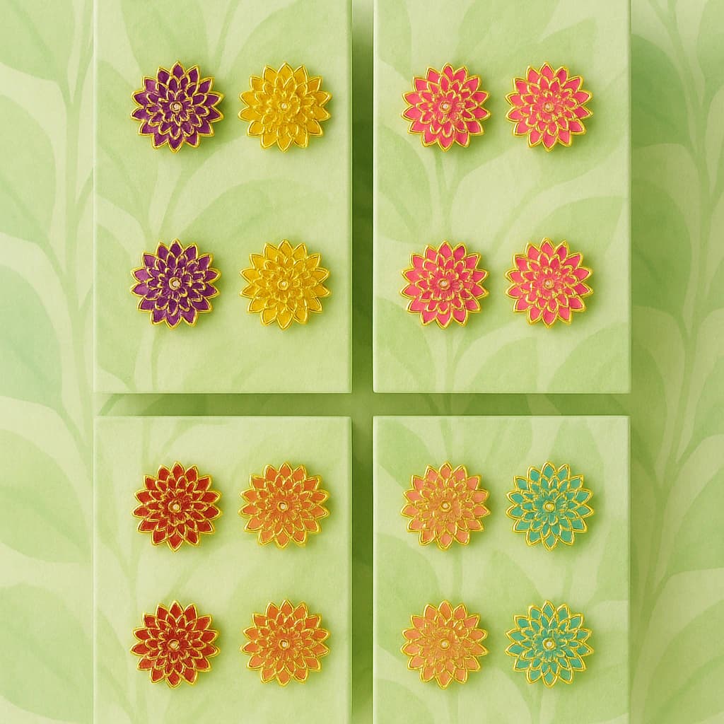 Topos flor Dahlia - imagen 1