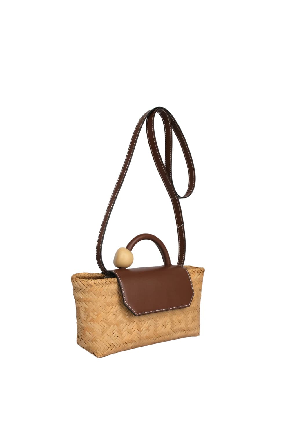 CARI MINI BASKET - NAPA CUOIO - imagen 4