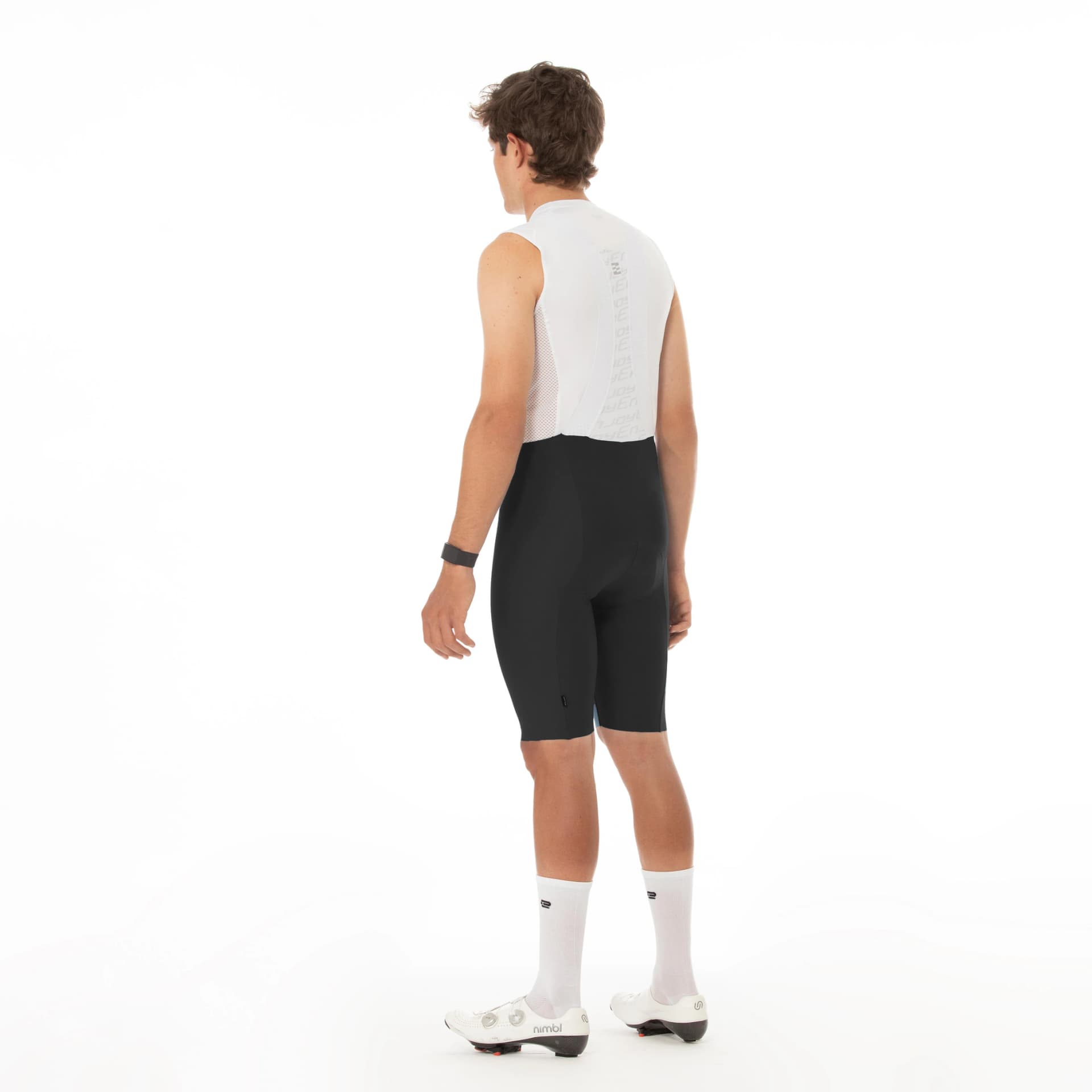 Pantaloneta Venge Black con cortes masculina - imagen 4