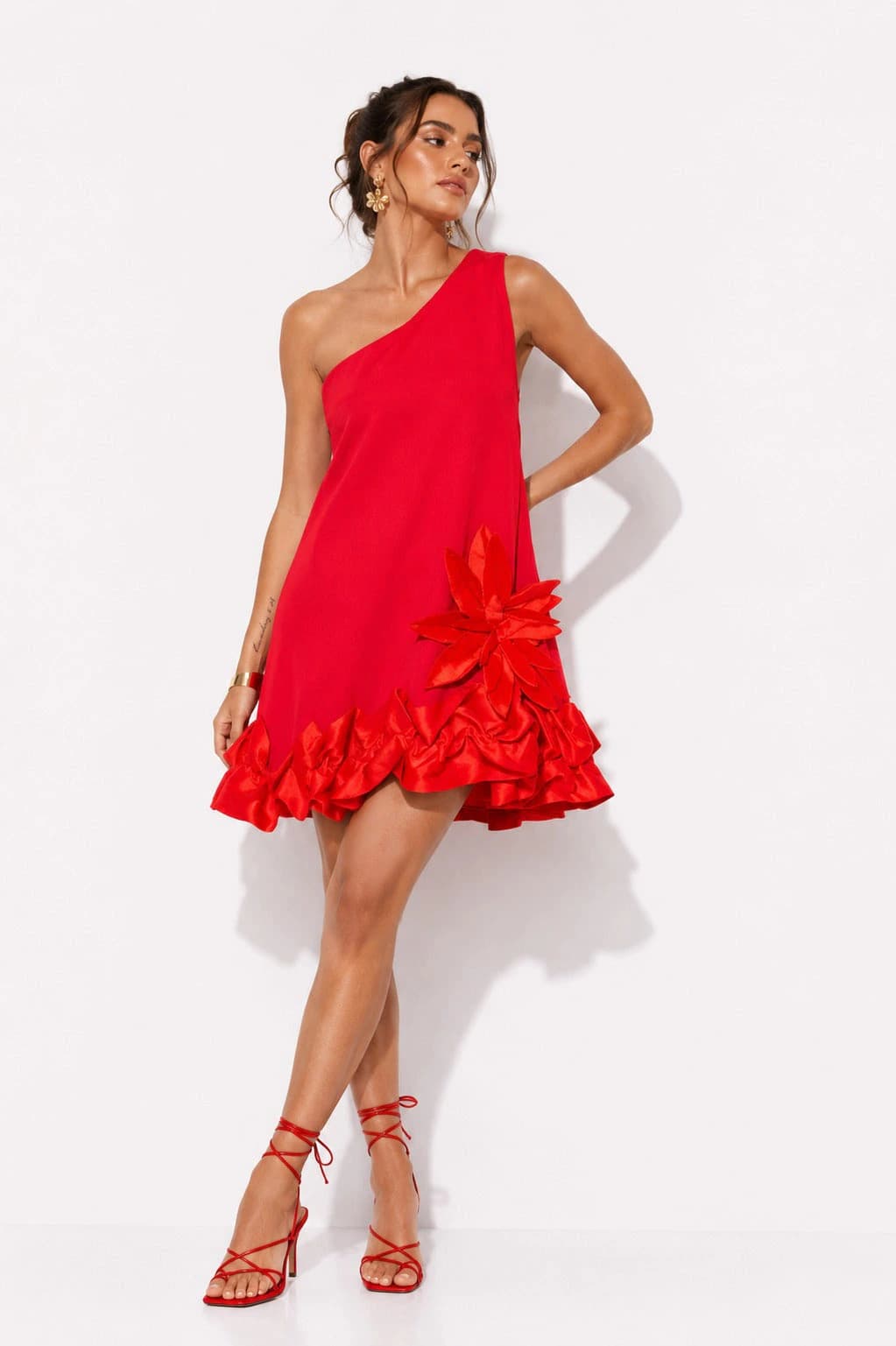 Vestido Chiquiza Rojo - imagen 3