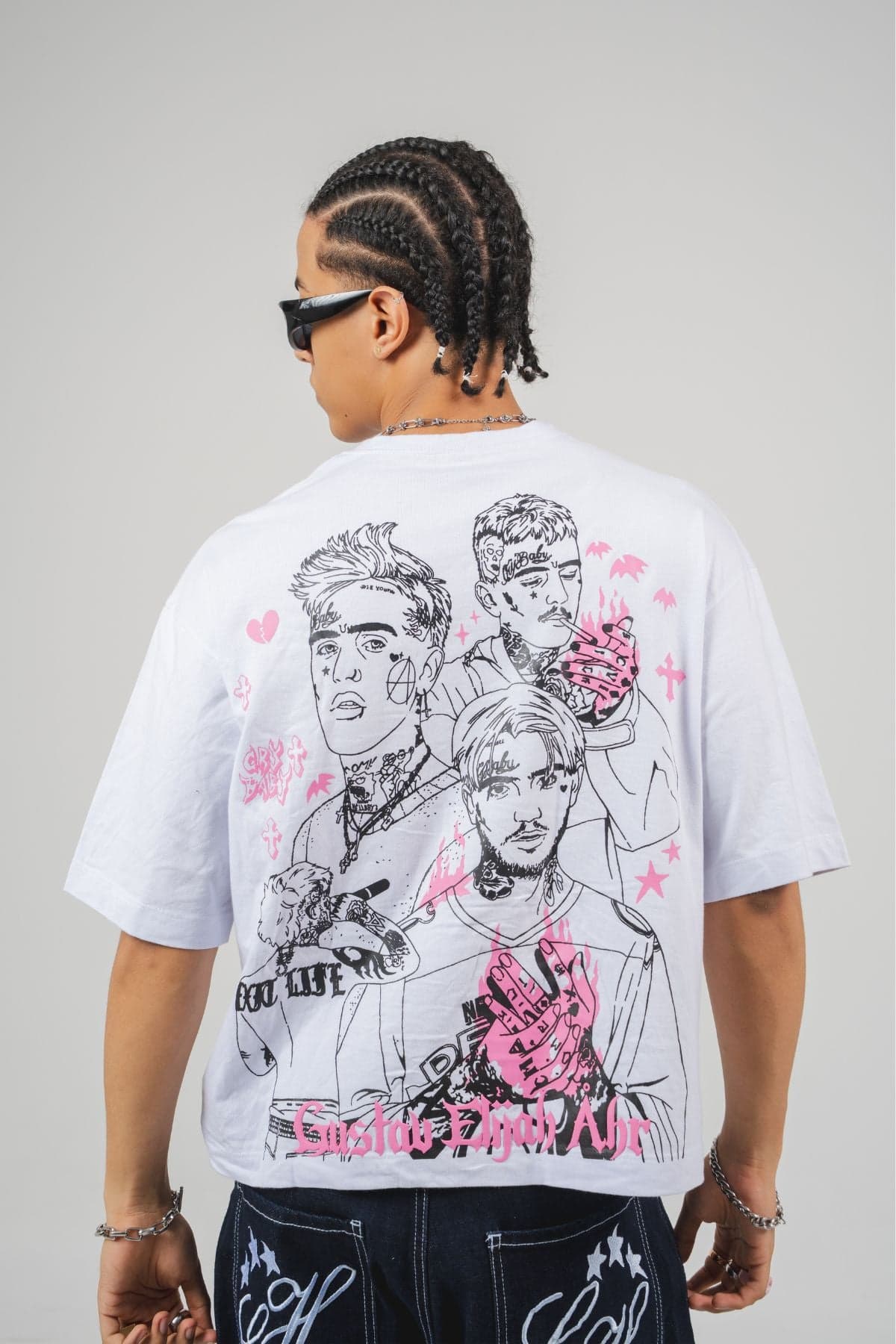 Camiseta Lil peep animado