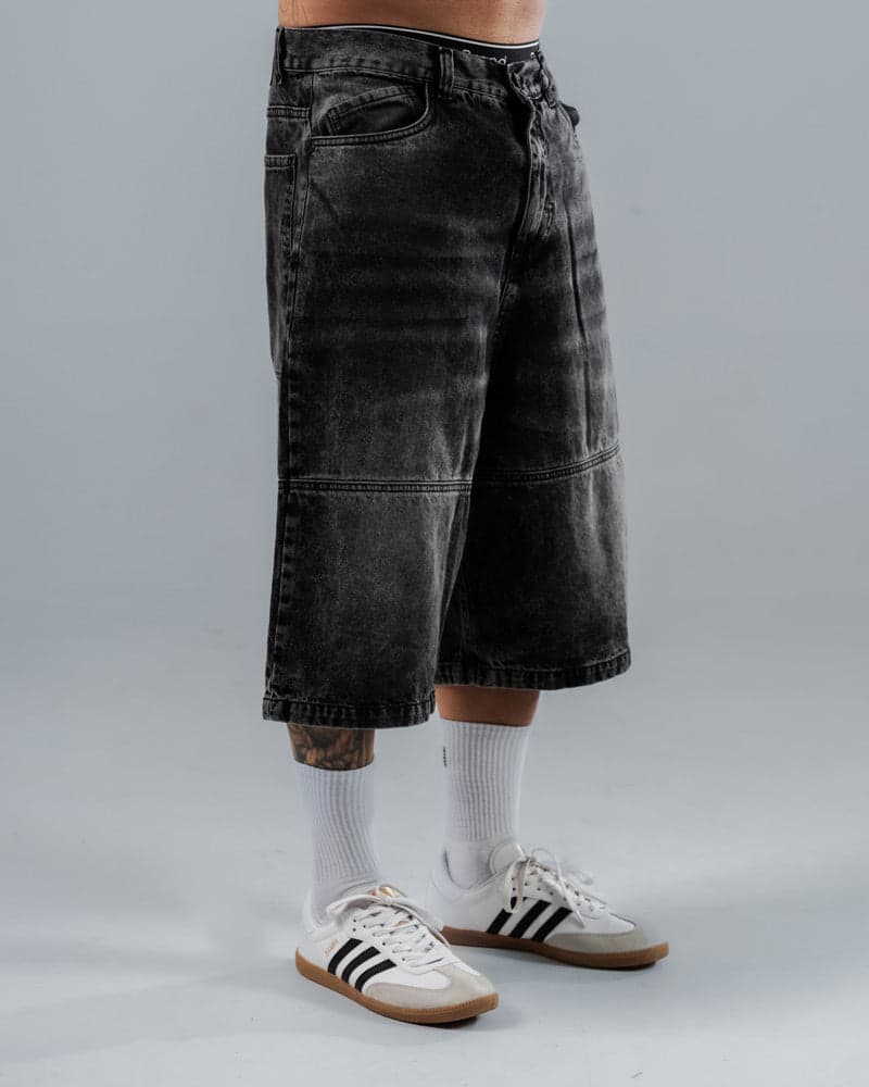 Baggy  Negro Jorts Basico - imagen 4