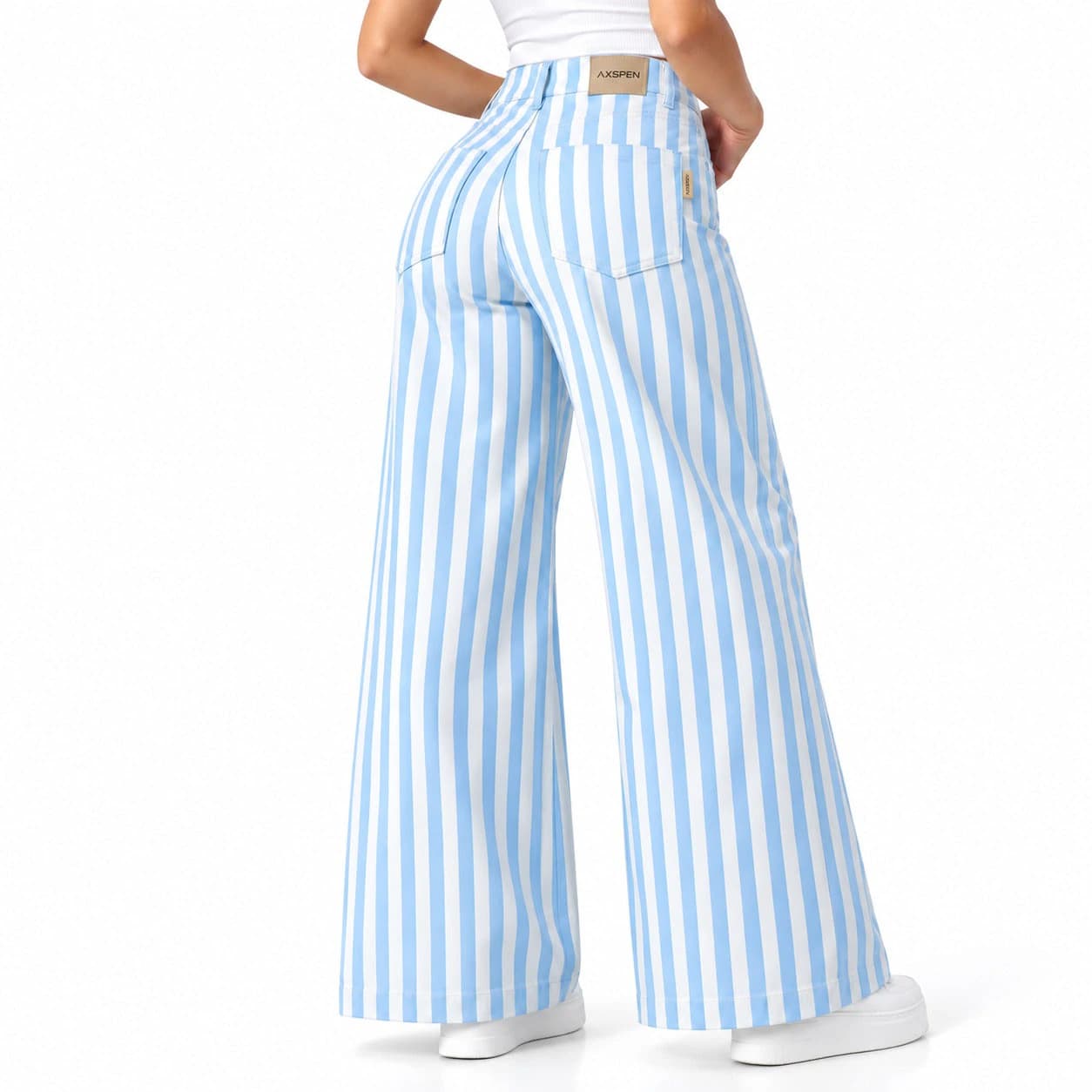 Pantalón Wide Leg Azul Ax-3213 Premium - imagen 2